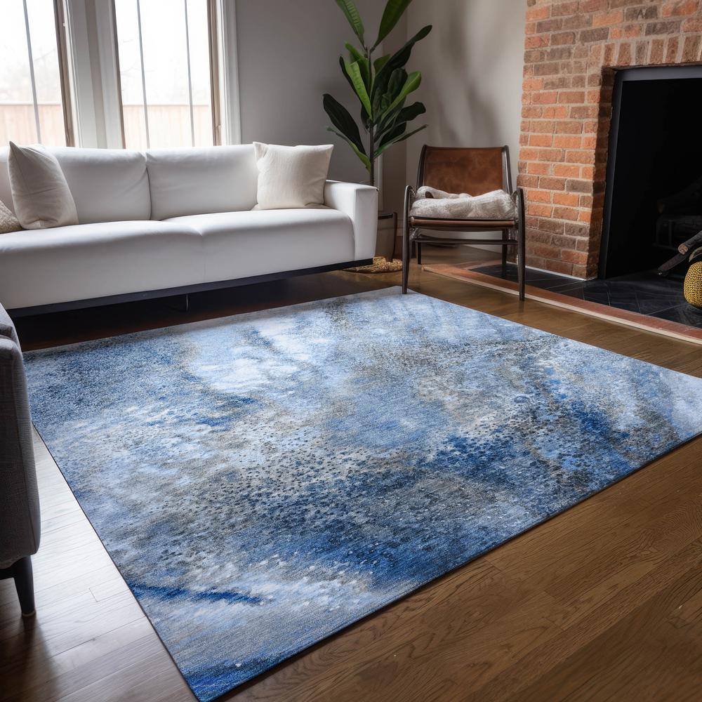 Chantille ACN505 Blue 2'6" x 3'10" Rug. Picture 8