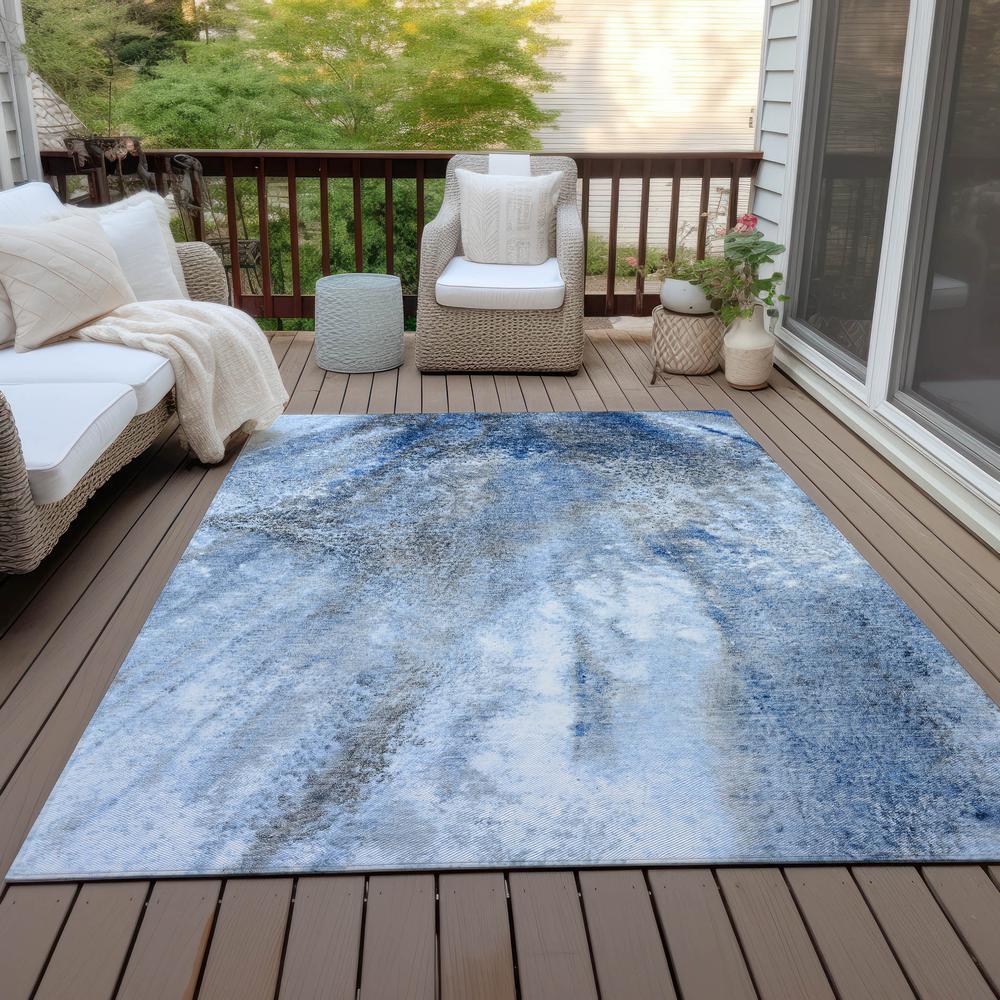Chantille ACN505 Blue 2'6" x 3'10" Rug. Picture 10