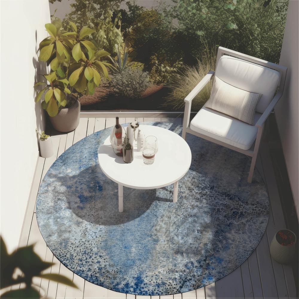 Chantille ACN505 Blue 8' x 8' Rug. Picture 7