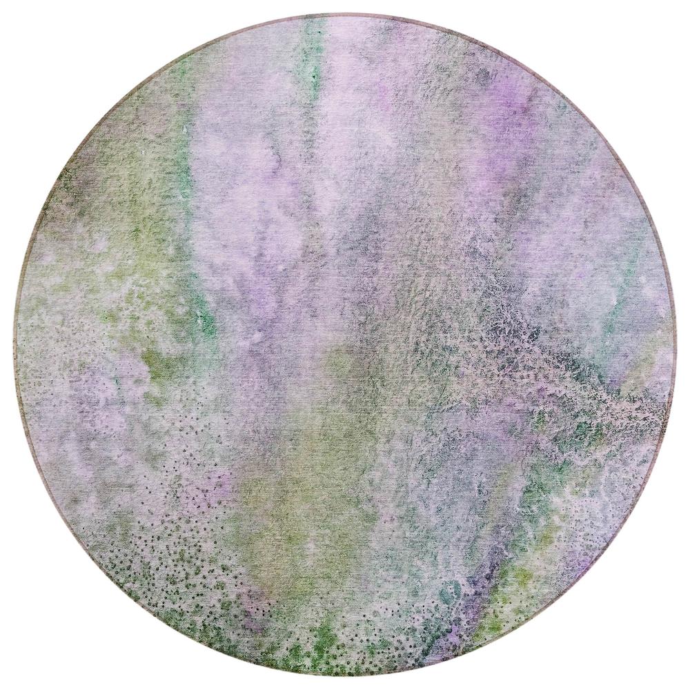 Chantille ACN505 Purple 8' x 8' Rug. Picture 1