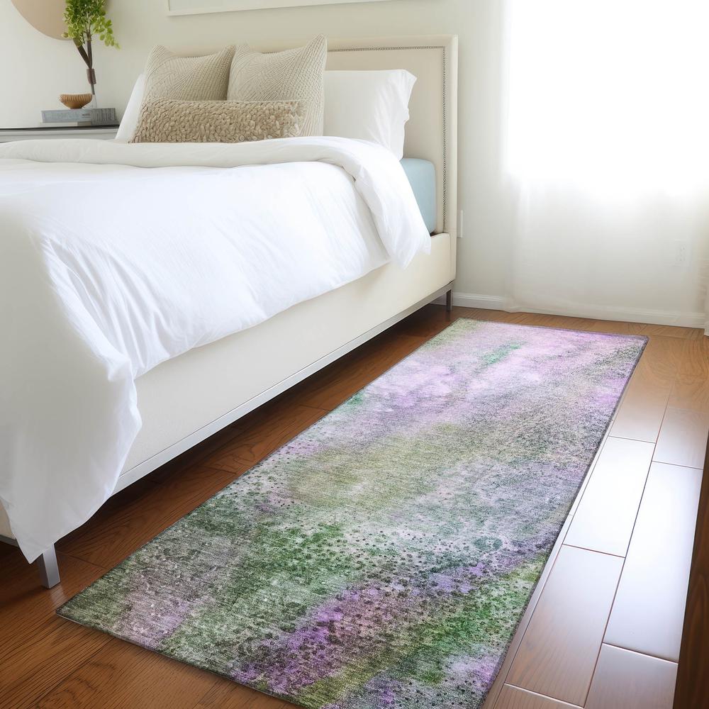 Chantille ACN505 Purple 2'3" x 7'6" Rug. Picture 6