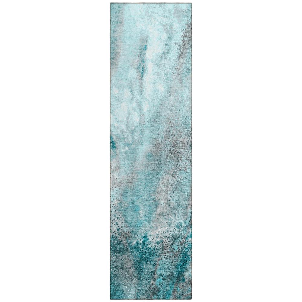 Chantille ACN505 Teal 2'3" x 7'6" Rug. Picture 1