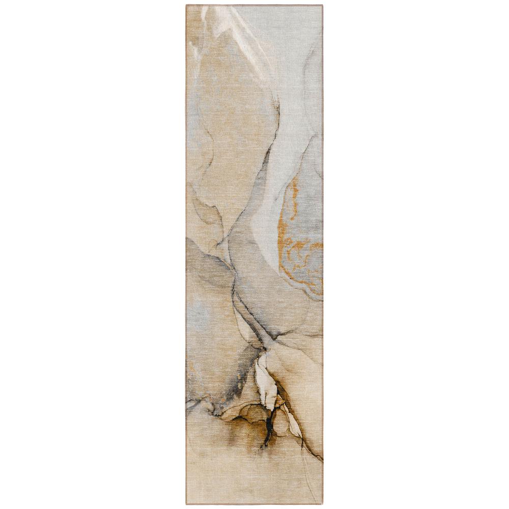 Chantille ACN506 Brown 2'3" x 7'6" Rug. Picture 1