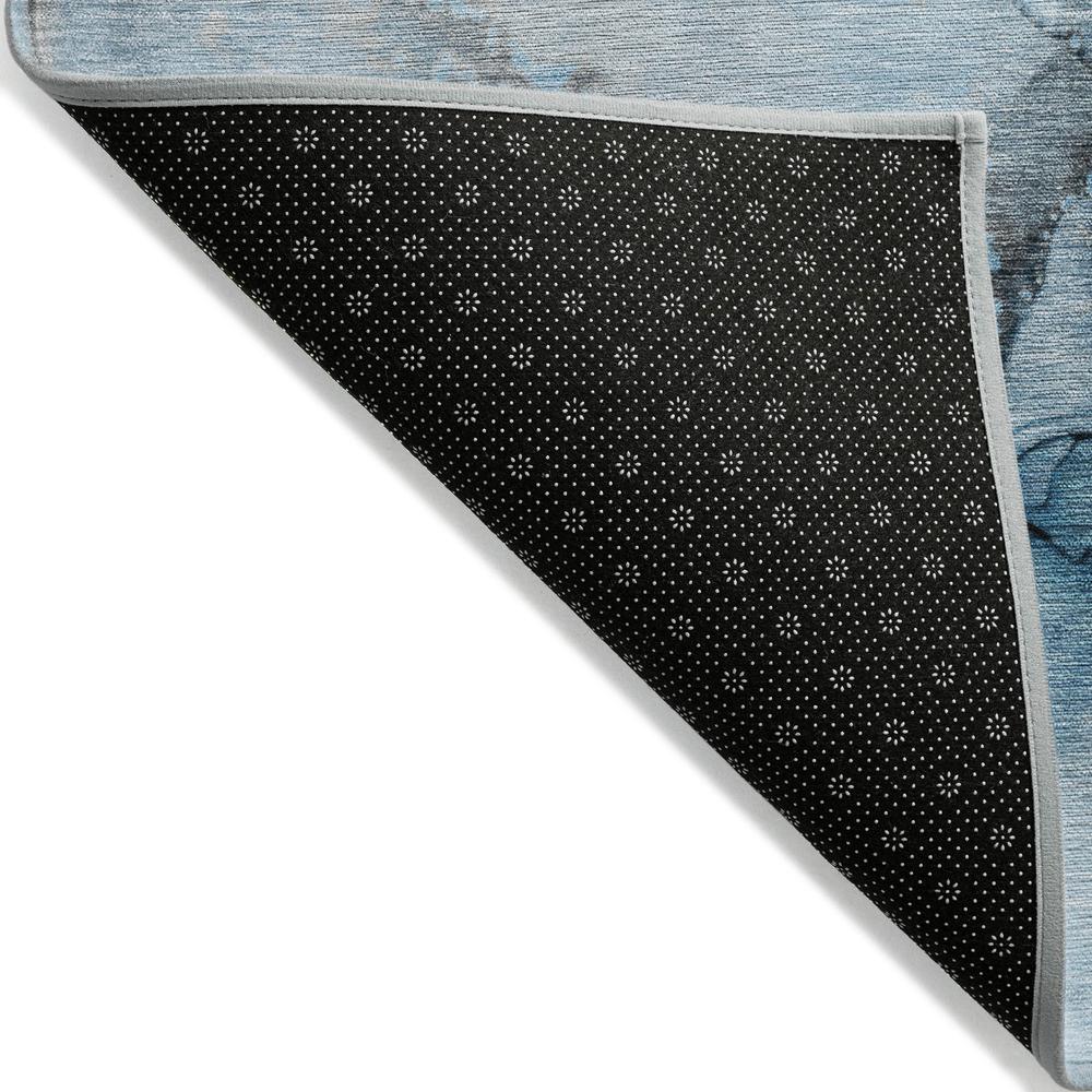 Chantille ACN506 Blue 1'8" x 2'6" Rug. Picture 2