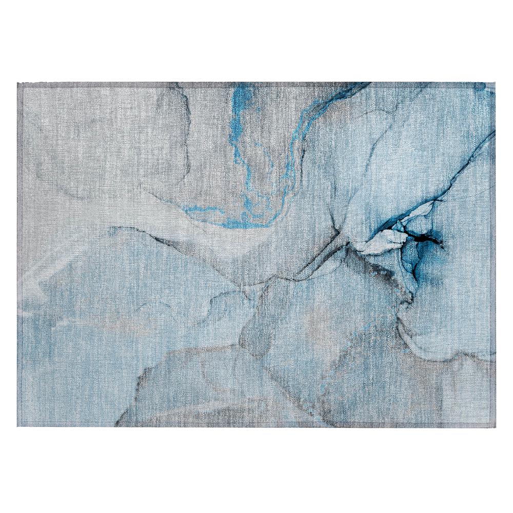Chantille ACN506 Blue 1'8" x 2'6" Rug. Picture 1
