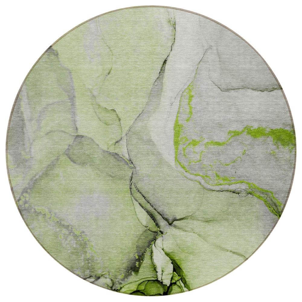 Chantille ACN506 Green 8' x 8' Rug. Picture 1