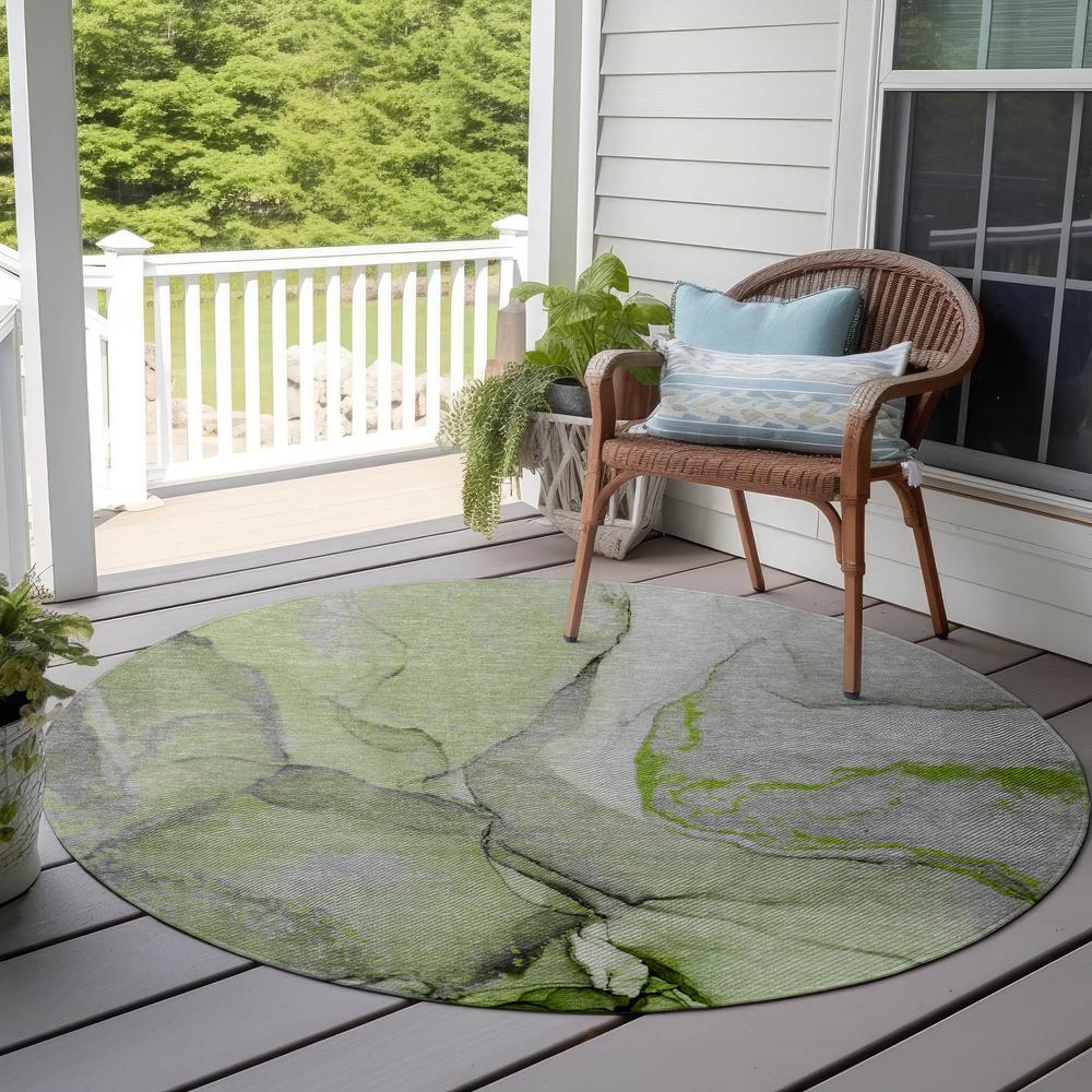 Chantille ACN506 Green 8' x 8' Rug. Picture 8