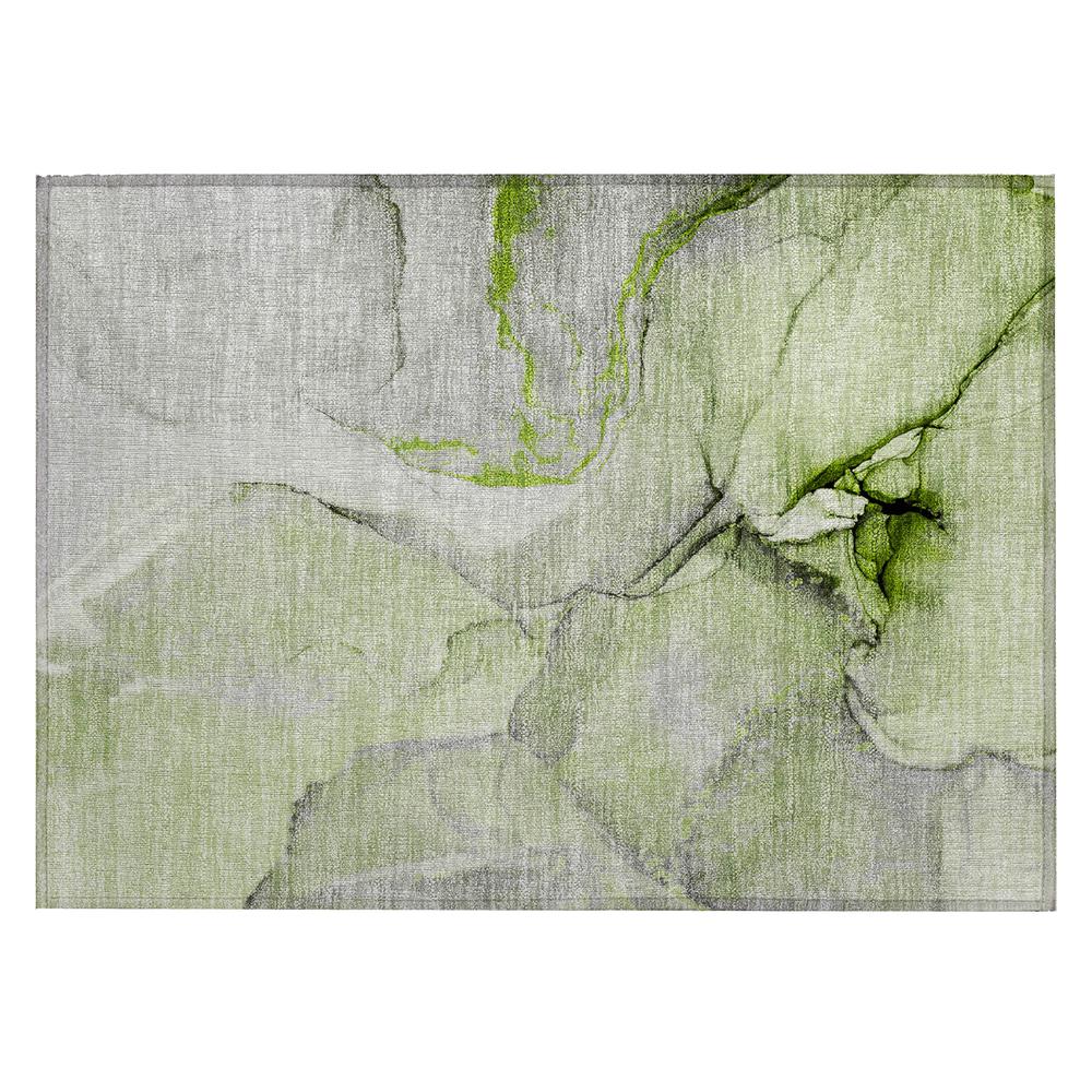 Chantille ACN506 Green 1'8" x 2'6" Rug. Picture 1