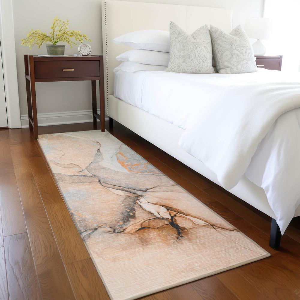 Chantille ACN506 Orange 2'3" x 7'6" Rug. Picture 6
