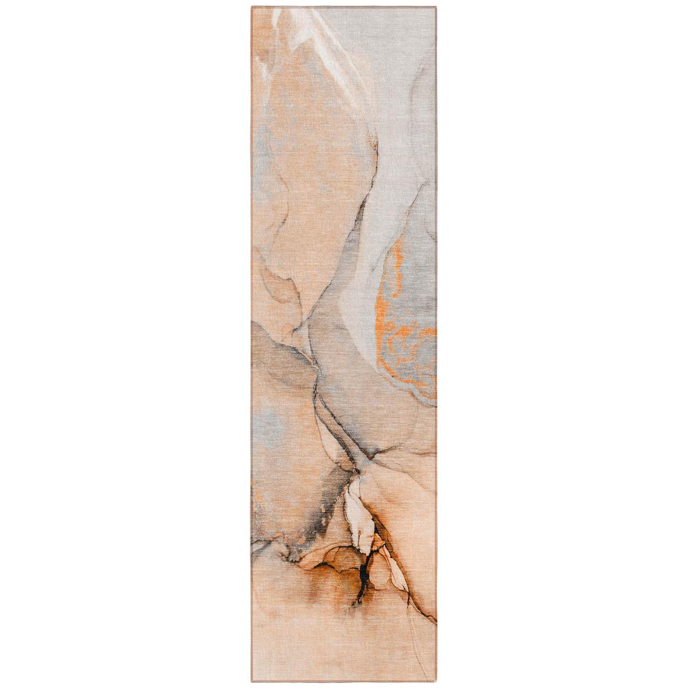 Chantille ACN506 Orange 2'3" x 7'6" Rug. Picture 1