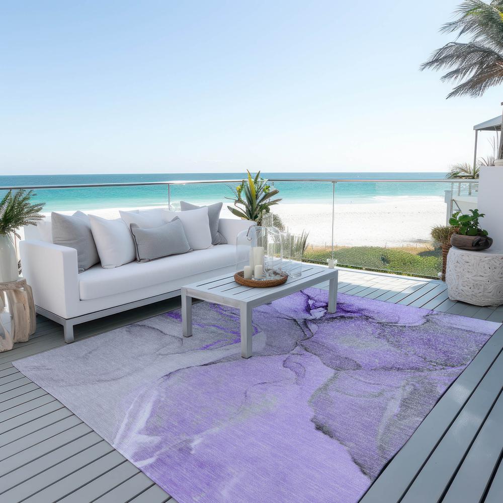Chantille ACN506 Purple 2'6" x 3'10" Rug. Picture 8