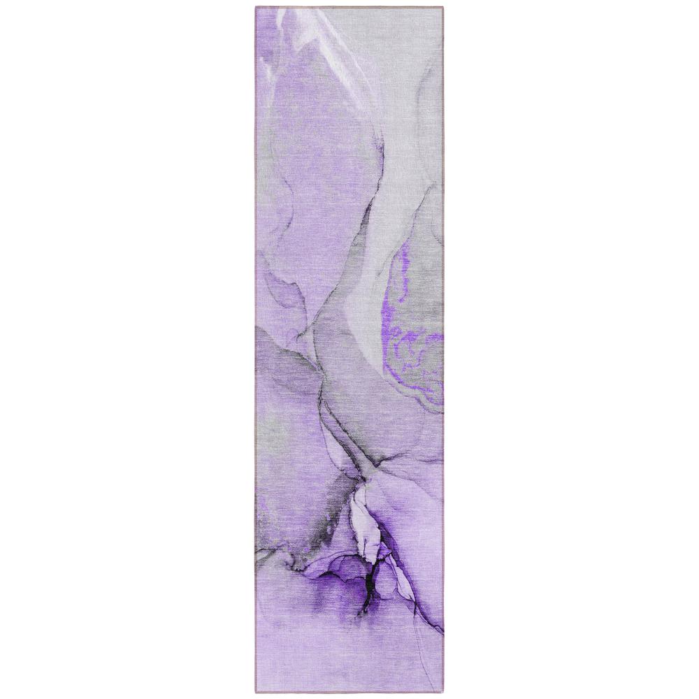 Chantille ACN506 Purple 2'3" x 7'6" Rug. Picture 1