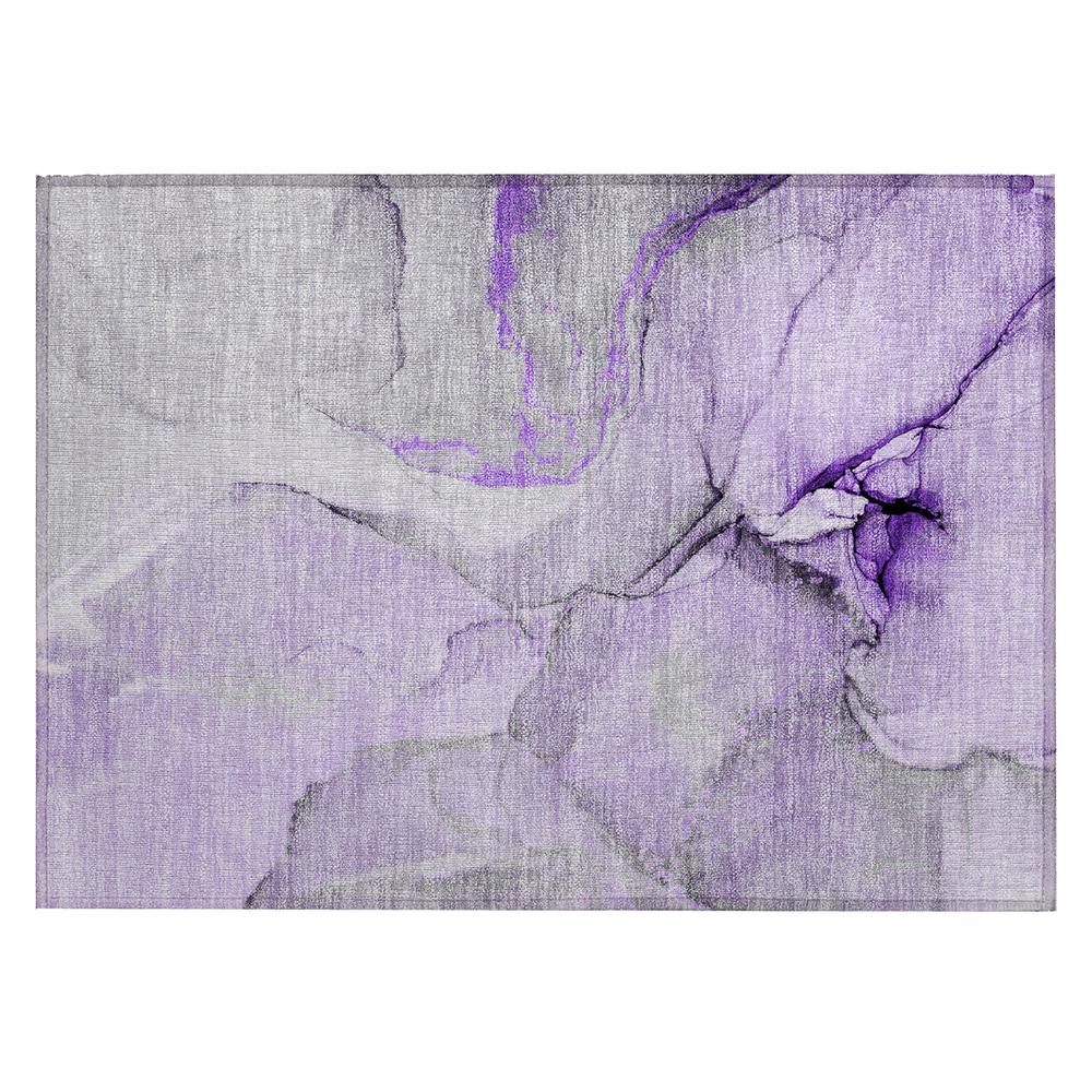 Chantille ACN506 Purple 1'8" x 2'6" Rug. Picture 1