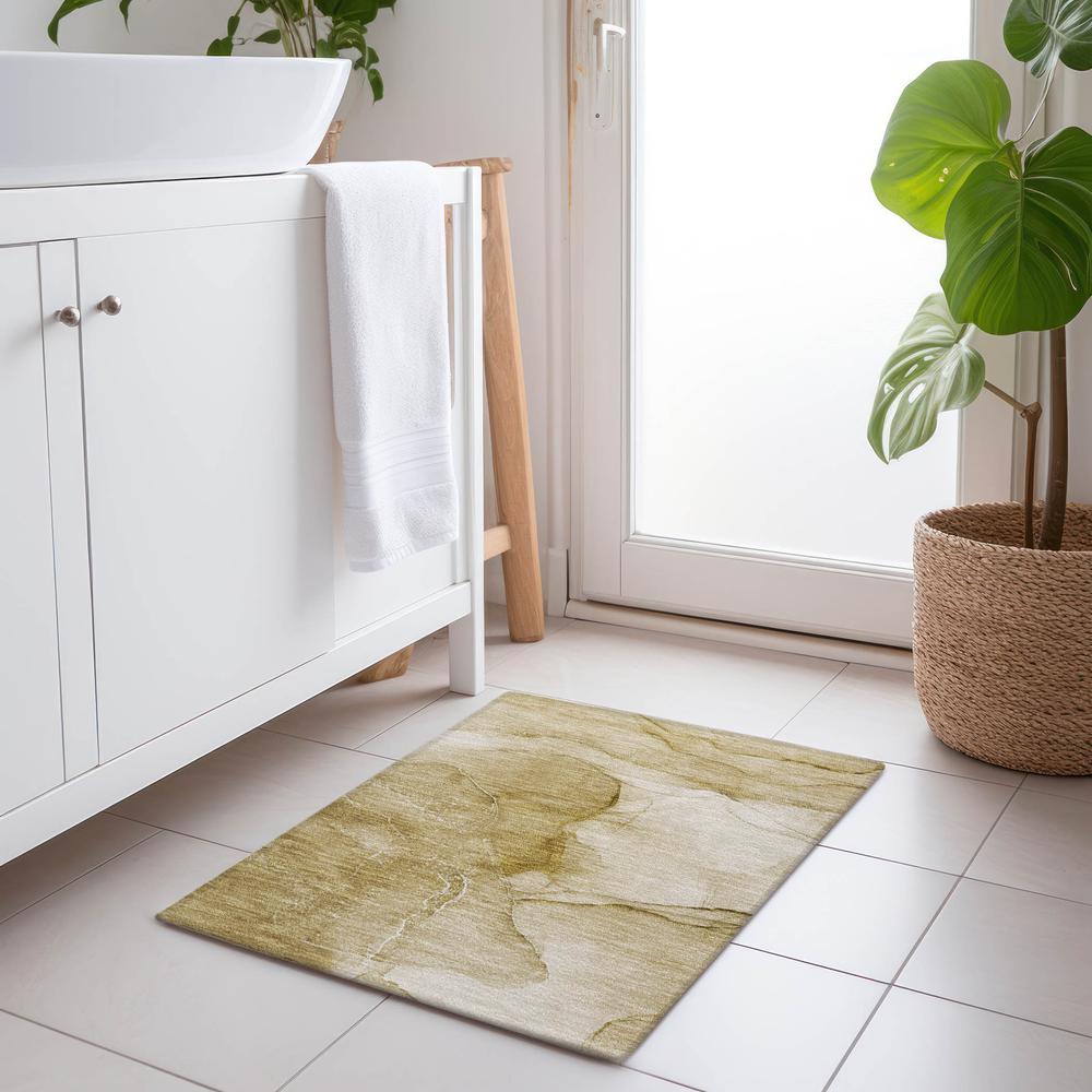 Chantille ACN507 Brown 1'8" x 2'6" Rug. Picture 7