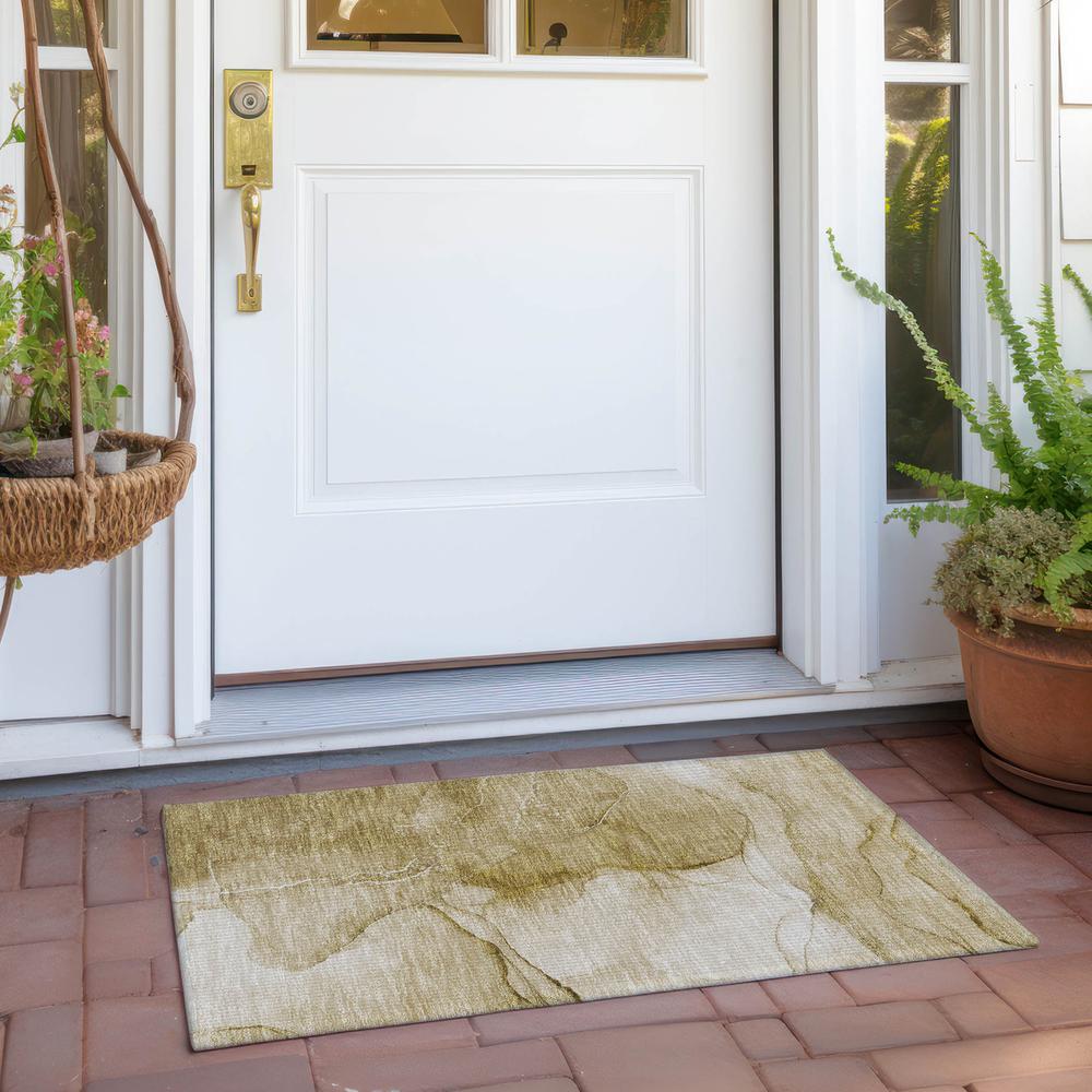 Chantille ACN507 Brown 1'8" x 2'6" Rug. Picture 8