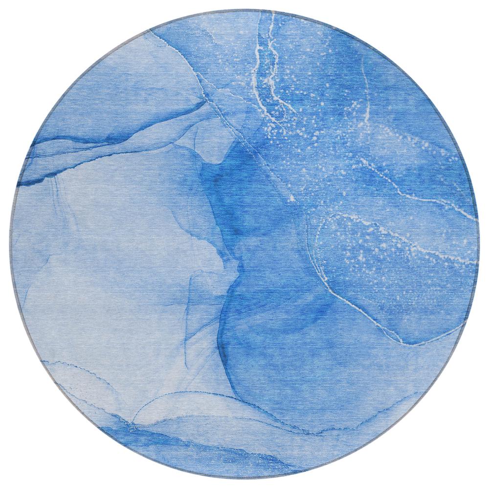 Chantille ACN507 Blue 8' x 8' Rug. Picture 1