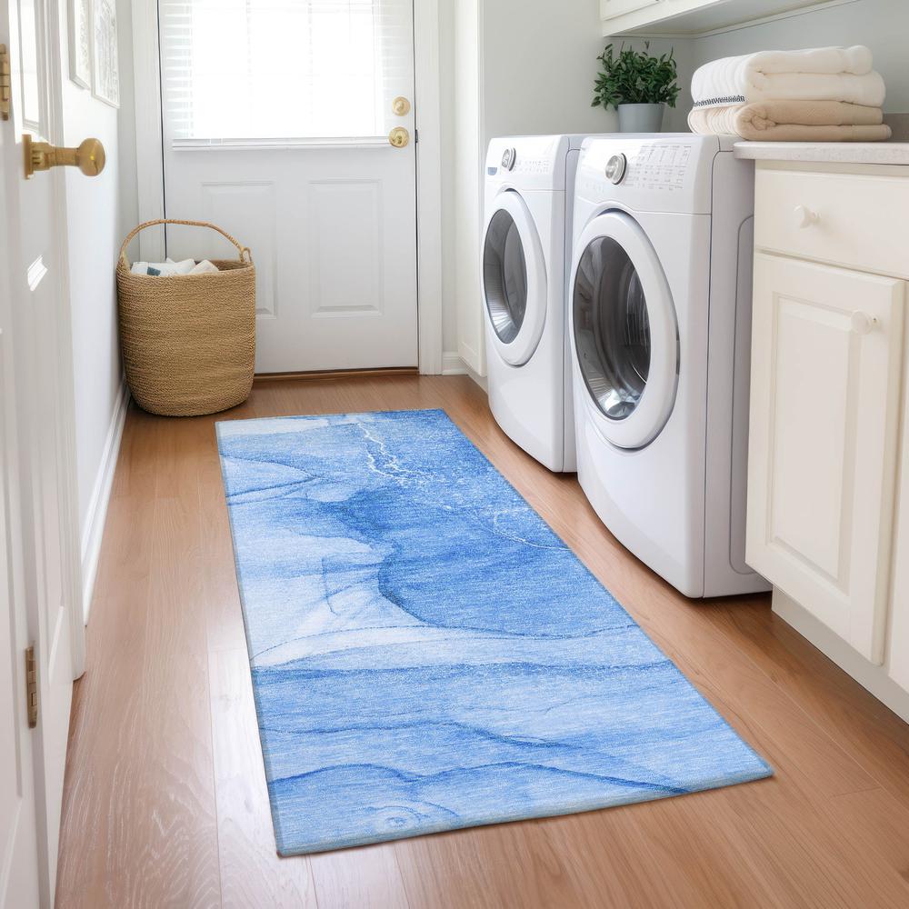 Chantille ACN507 Blue 2'3" x 7'6" Rug. Picture 6