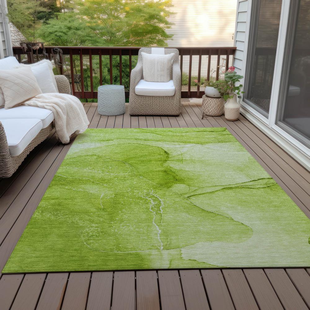 Chantille ACN507 Green 2'6" x 3'10" Rug. Picture 10