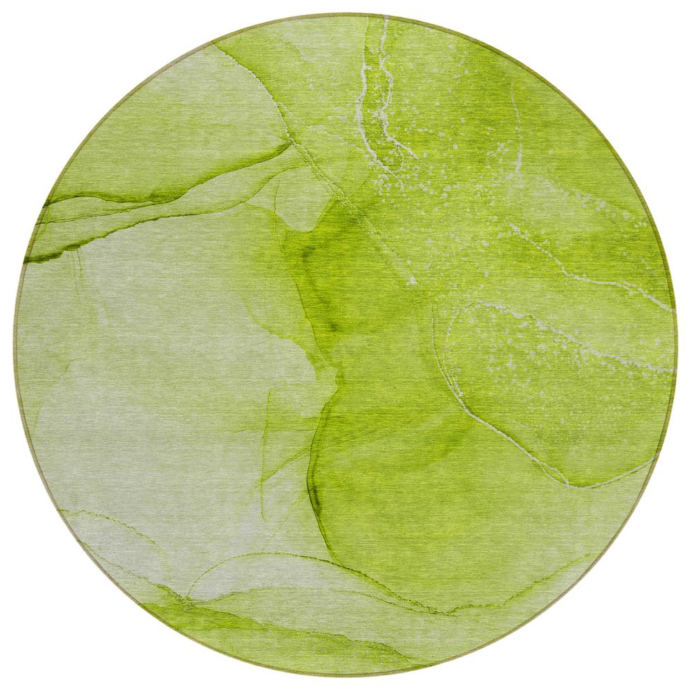 Chantille ACN507 Green 8' x 8' Rug. Picture 1