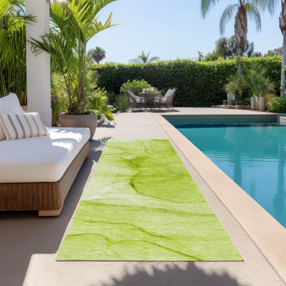 Chantille ACN507 Green 2'3" x 7'6" Rug. Picture 8
