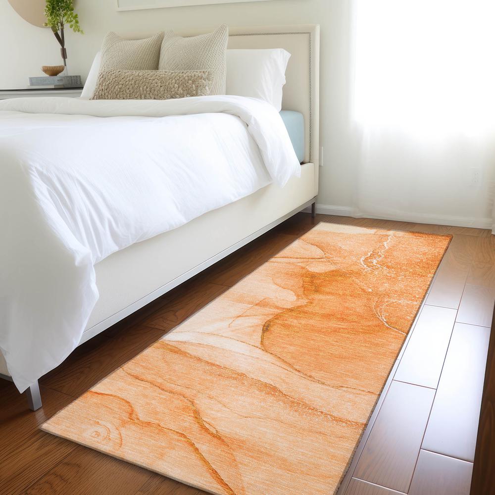 Chantille ACN507 Orange 2'3" x 7'6" Rug. Picture 6