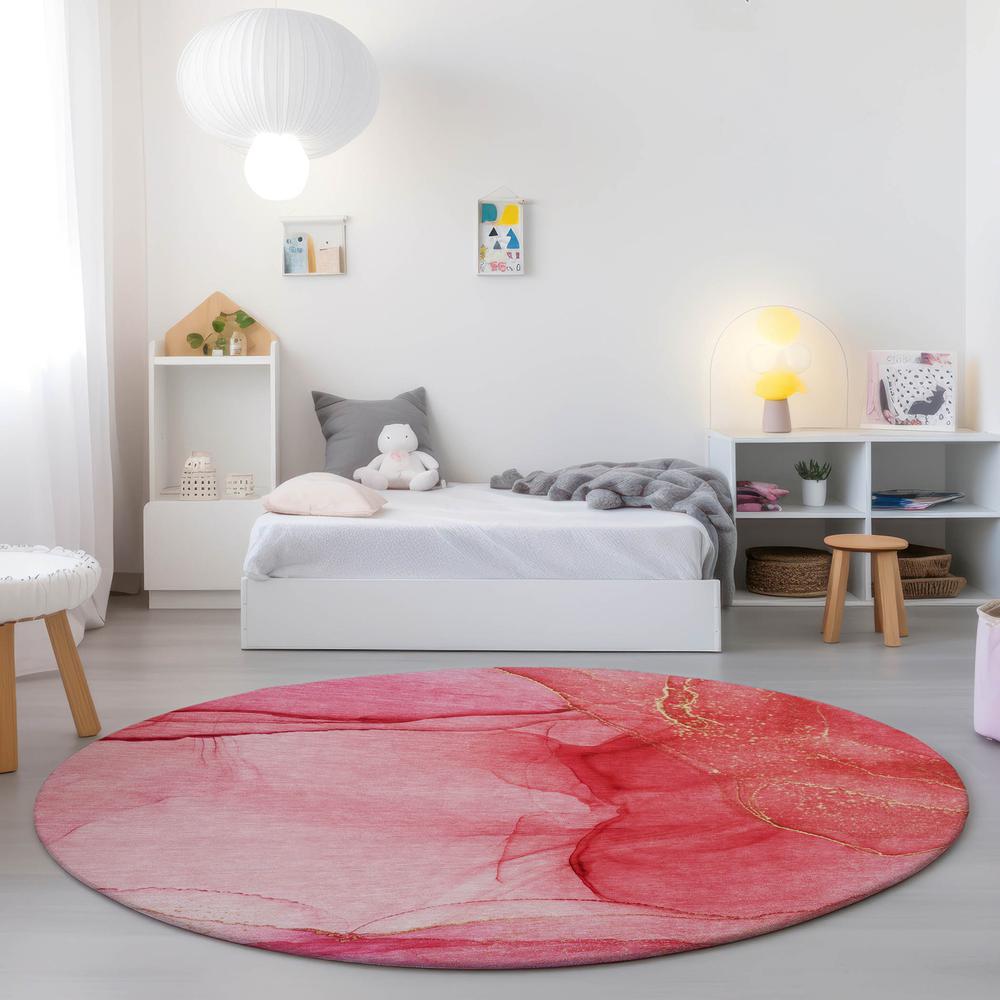 Chantille ACN507 Pink 8' x 8' Rug. Picture 6