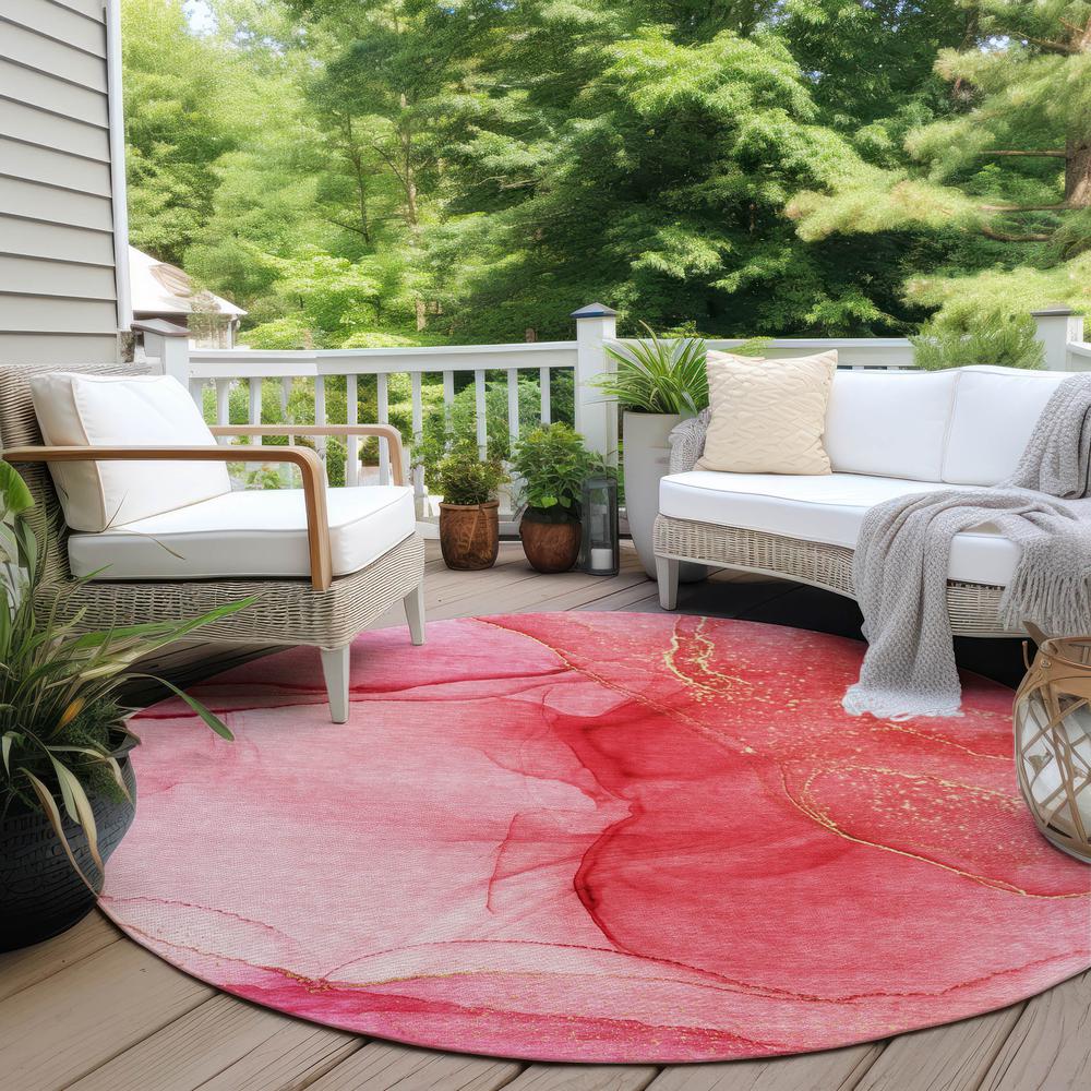 Chantille ACN507 Pink 8' x 8' Rug. Picture 7