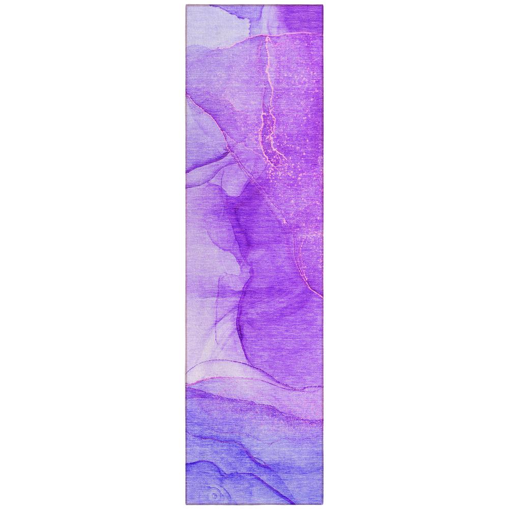 Chantille ACN507 Purple 2'3" x 7'6" Rug. Picture 1