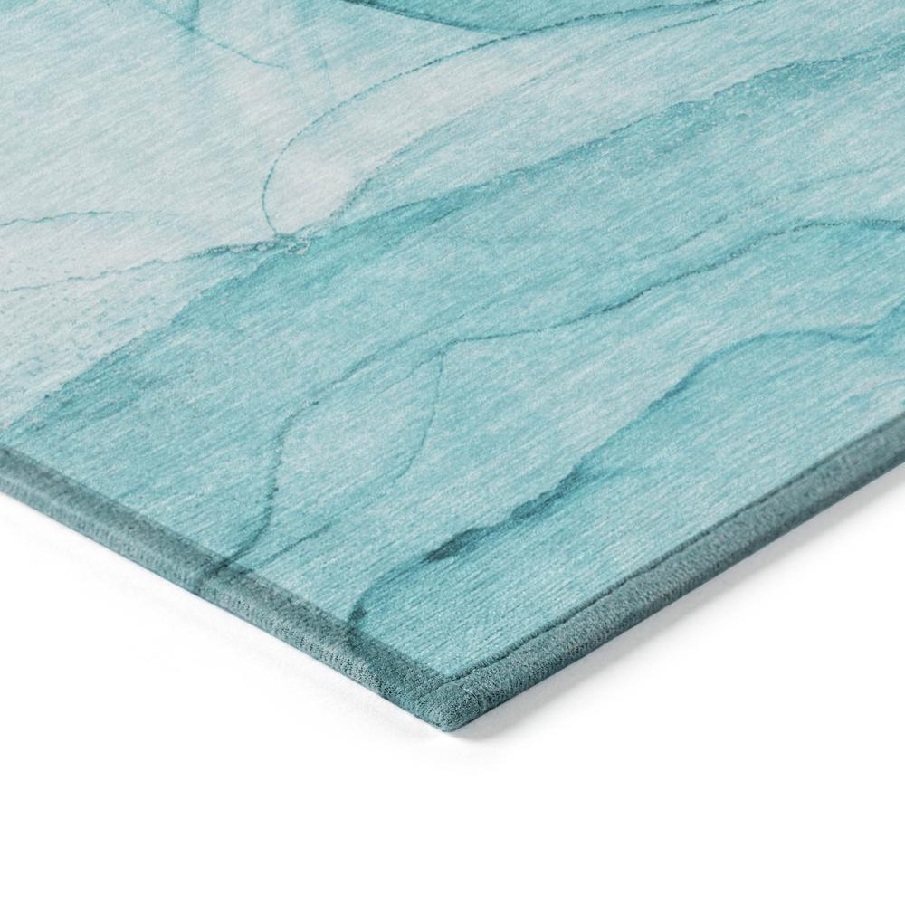 Chantille ACN507 Teal 1'8" x 2'6" Rug. Picture 3