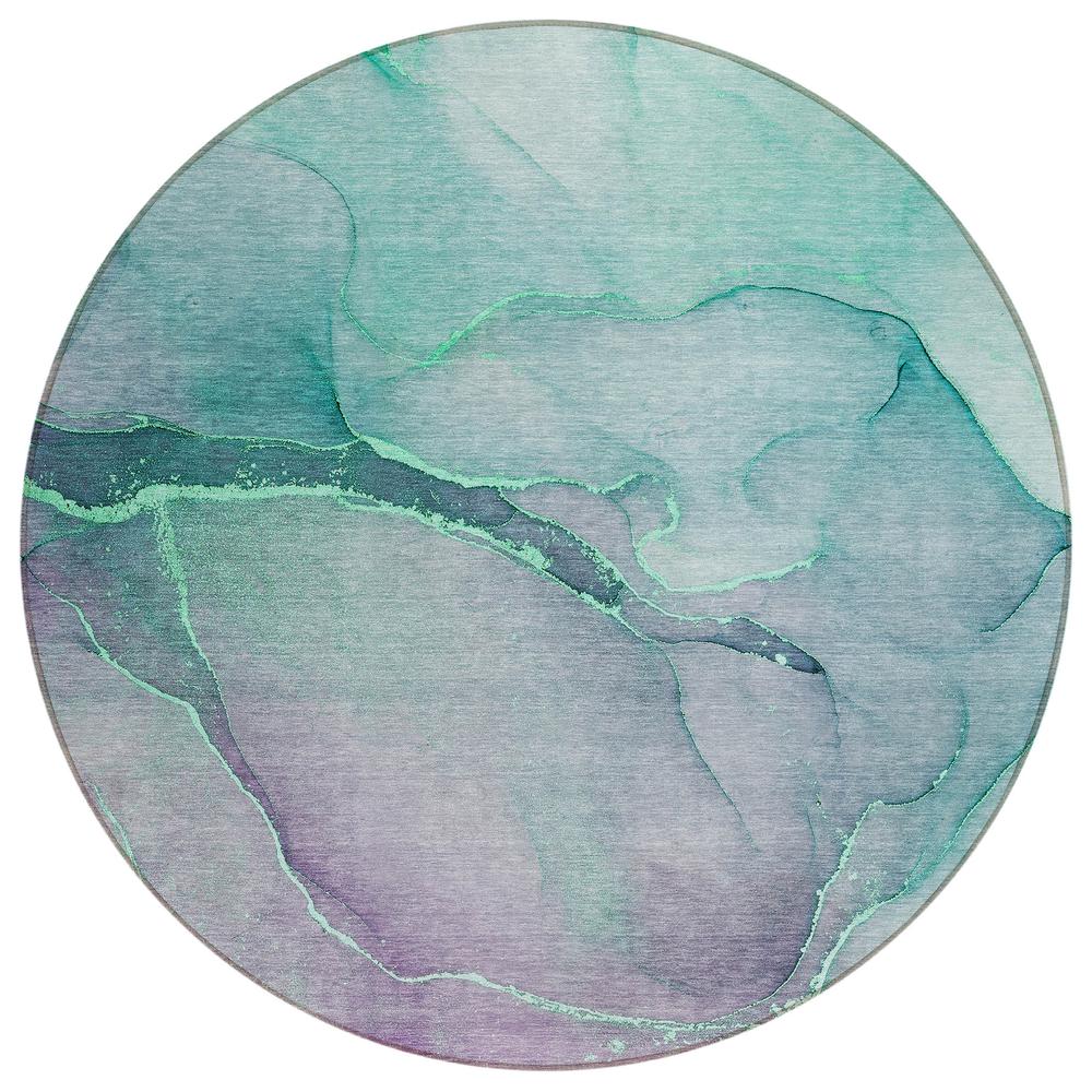 Chantille ACN508 Green 8' x 8' Rug. Picture 1