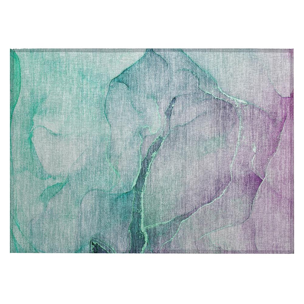 Chantille ACN508 Green 1'8" x 2'6" Rug. Picture 1