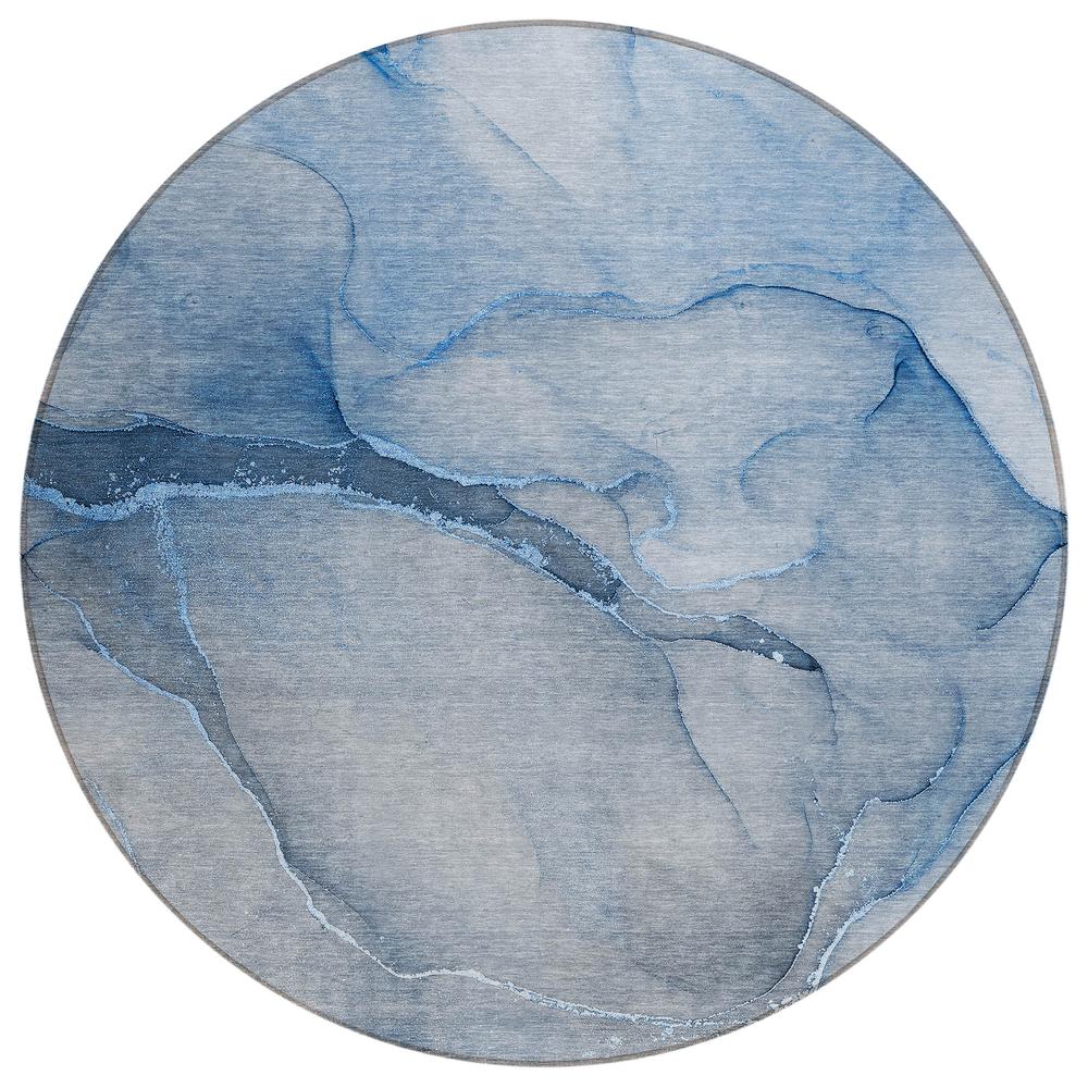 Chantille ACN508 Blue 8' x 8' Rug. Picture 1