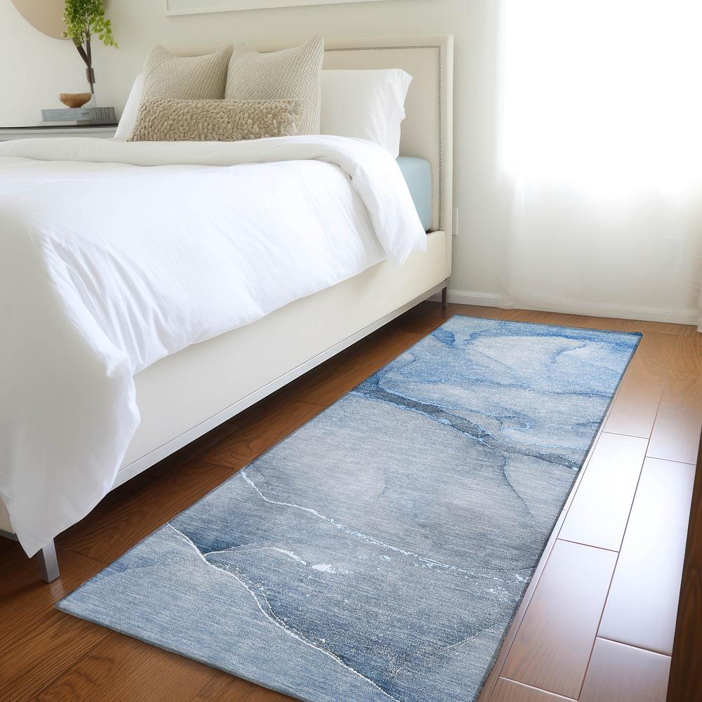 Chantille ACN508 Blue 2'3" x 7'6" Rug. Picture 6