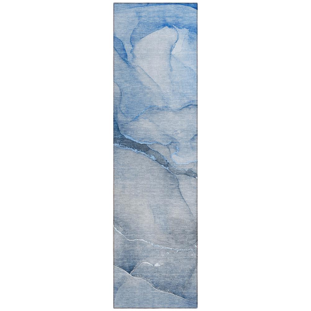 Chantille ACN508 Blue 2'3" x 7'6" Rug. Picture 1