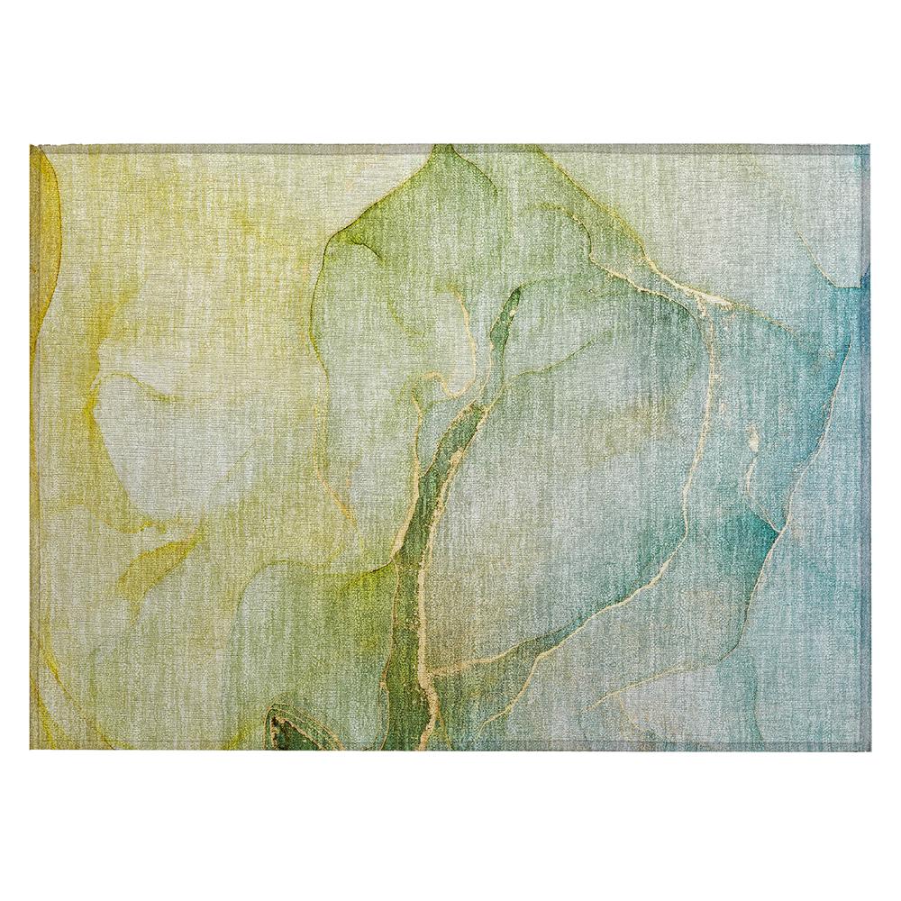 Chantille ACN508 Green 1'8" x 2'6" Rug. Picture 1