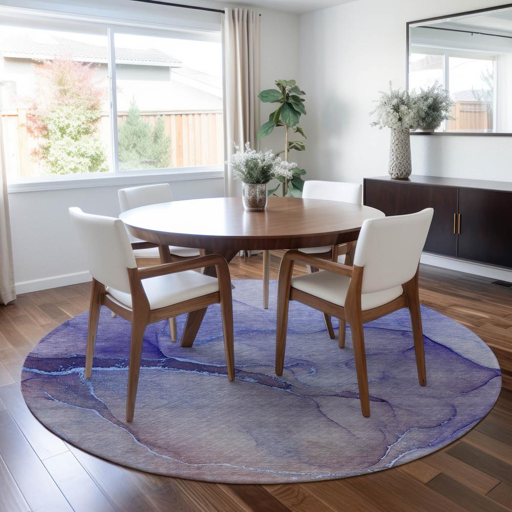 Chantille ACN508 Blue 8' x 8' Rug. Picture 6