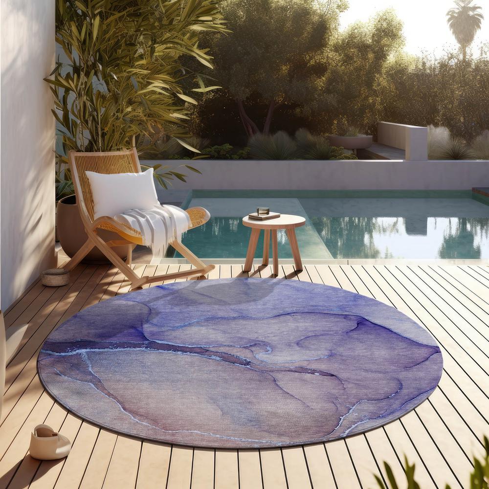 Chantille ACN508 Blue 8' x 8' Rug. Picture 7