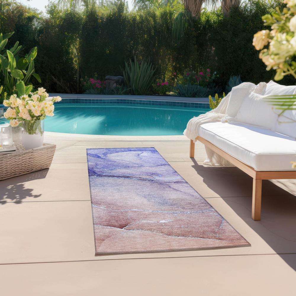 Chantille ACN508 Blue 2'3" x 7'6" Rug. Picture 7