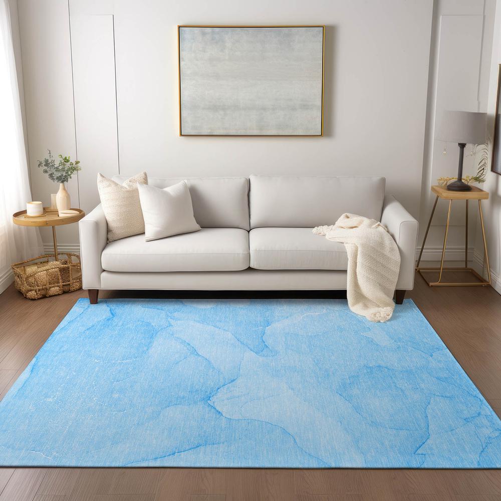Chantille ACN509 Blue 2'6" x 3'10" Rug. Picture 7