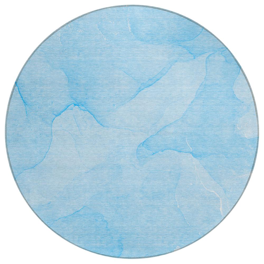 Chantille ACN509 Blue 8' x 8' Rug. Picture 1