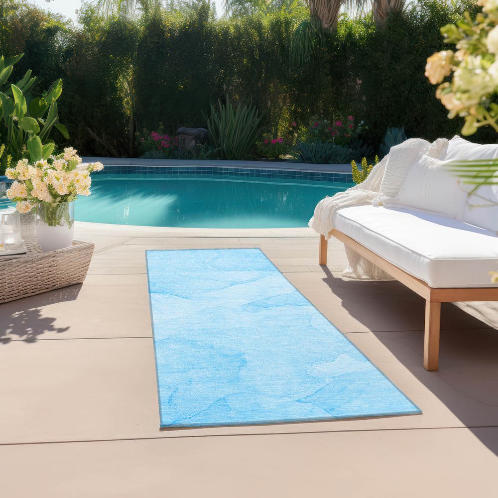 Chantille ACN509 Blue 2'3" x 7'6" Rug. Picture 7