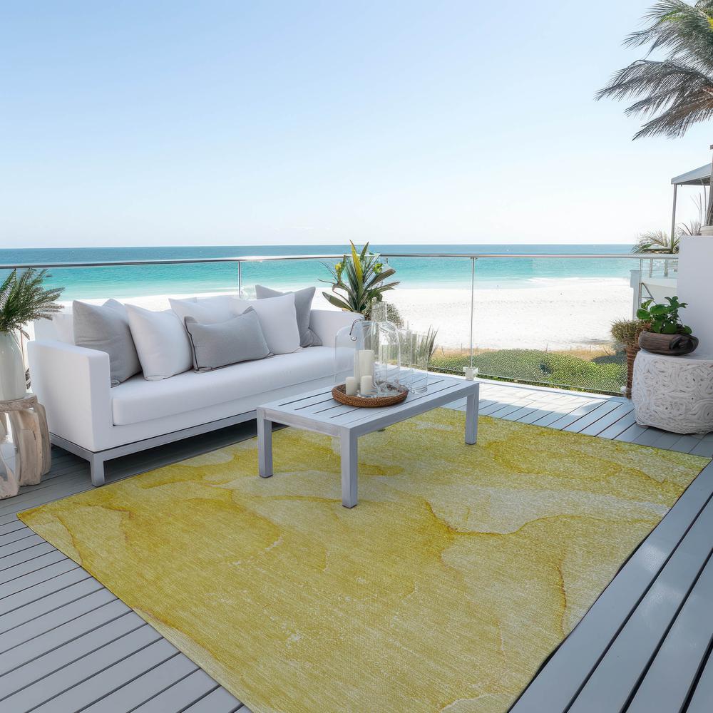 Chantille ACN509 Gold 2'6" x 3'10" Rug. Picture 8