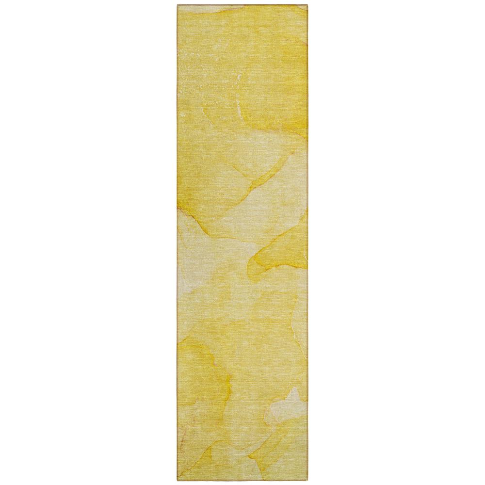 Chantille ACN509 Gold 2'3" x 7'6" Rug. Picture 1