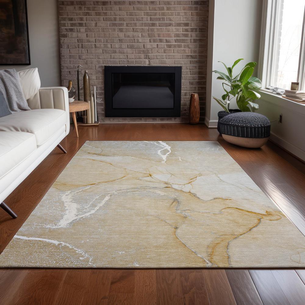 Chantille ACN510 Brown 2'6" x 3'10" Rug. Picture 7