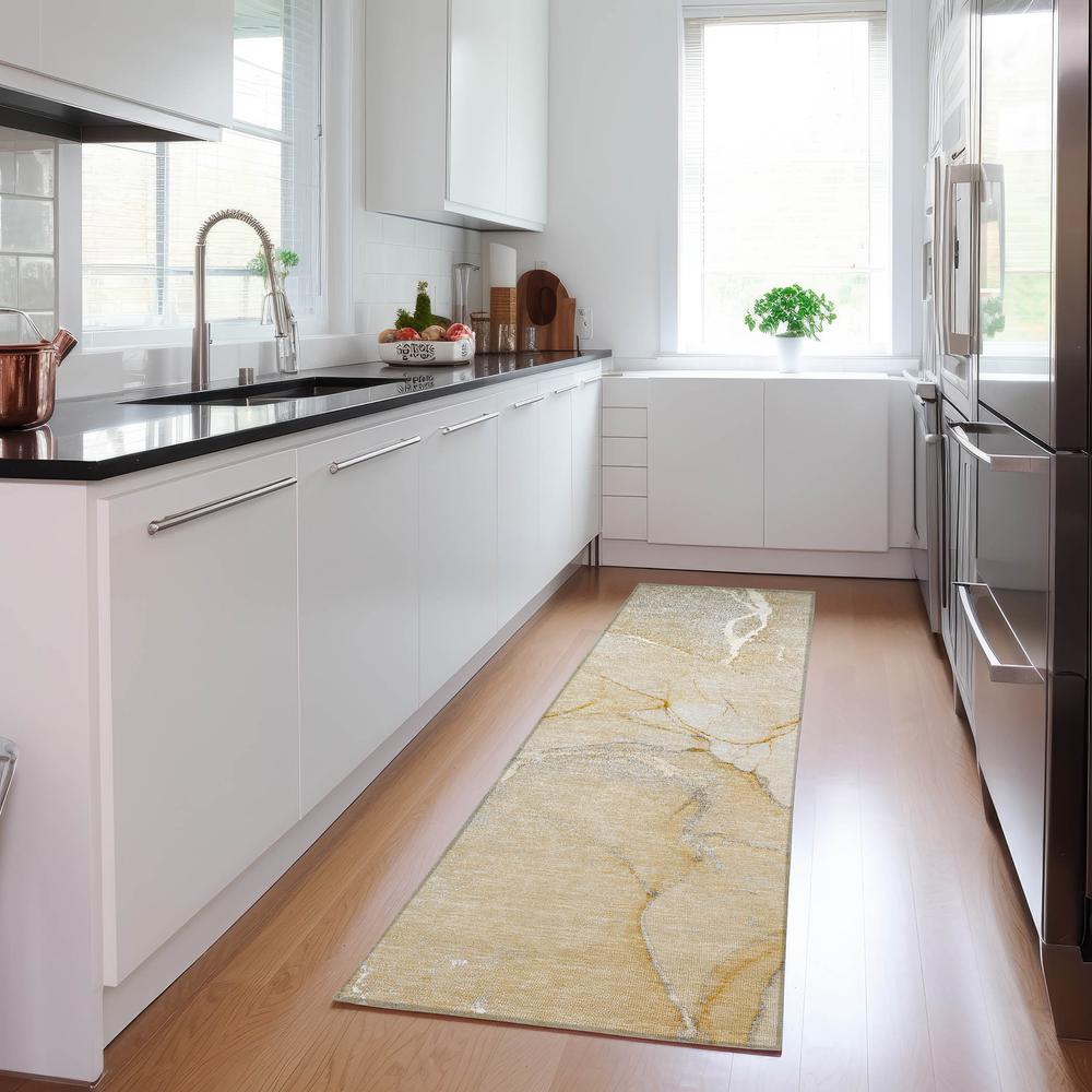 Chantille ACN510 Brown 2'3" x 7'6" Rug. Picture 6