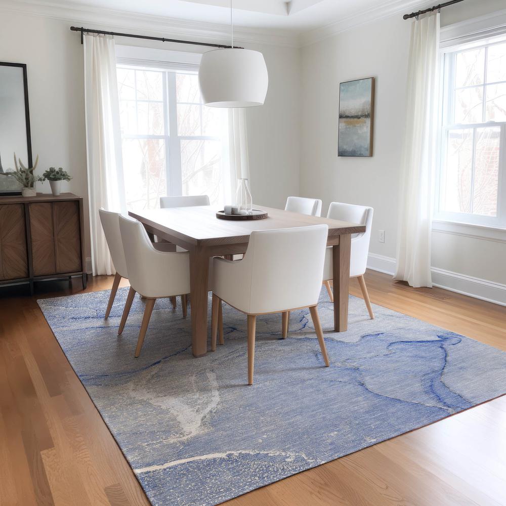 Chantille ACN510 Blue 2'6" x 3'10" Rug. Picture 6