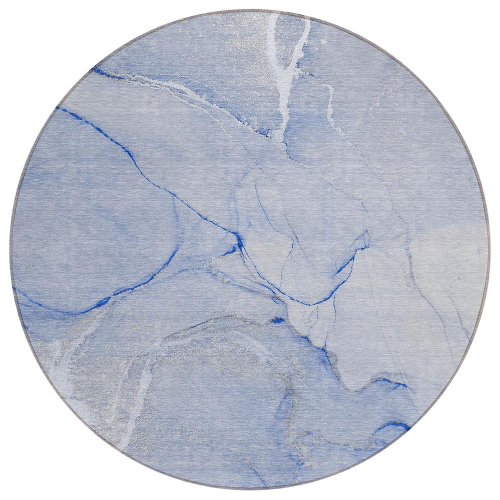Chantille ACN510 Blue 8' x 8' Rug. Picture 1