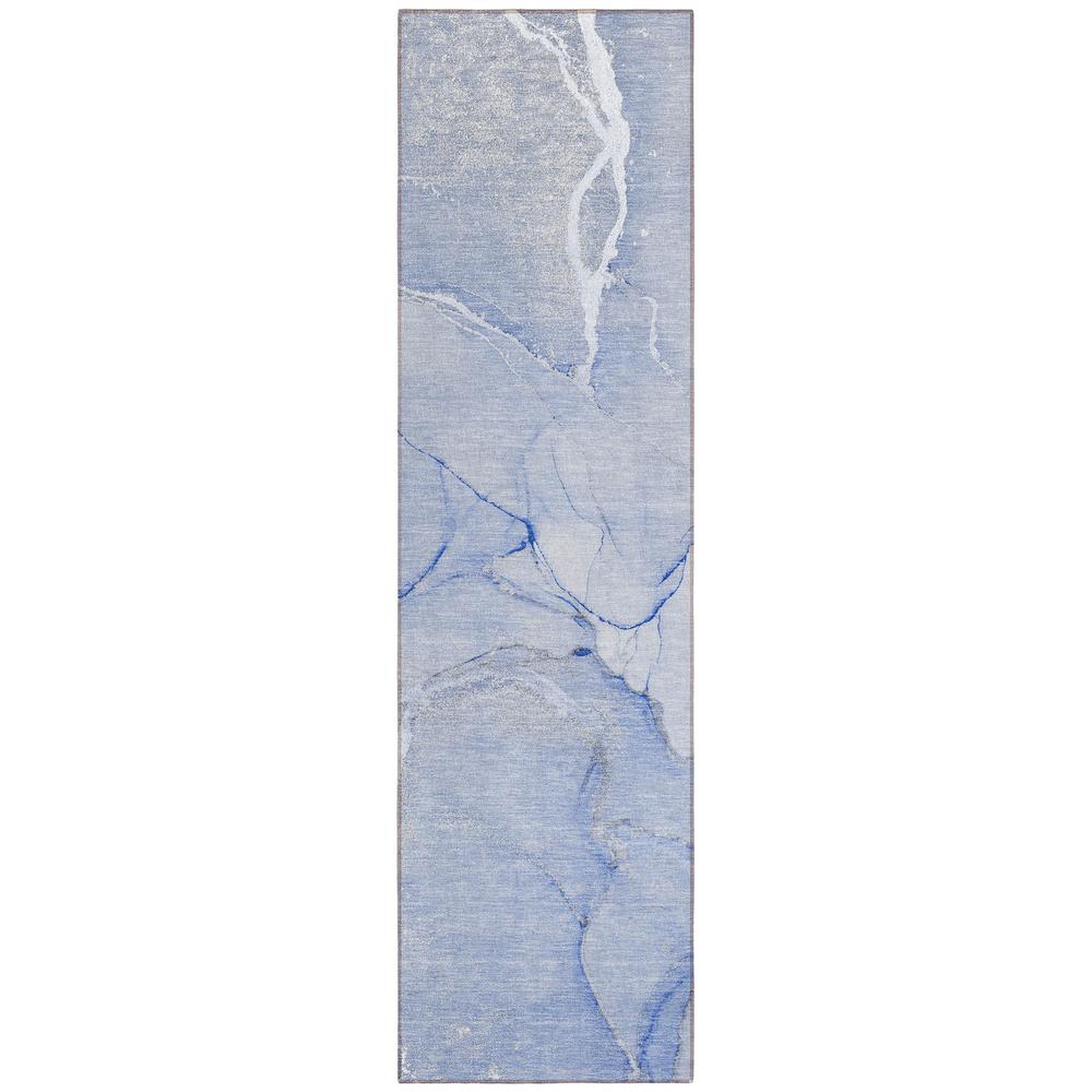 Chantille ACN510 Blue 2'3" x 7'6" Rug. Picture 1