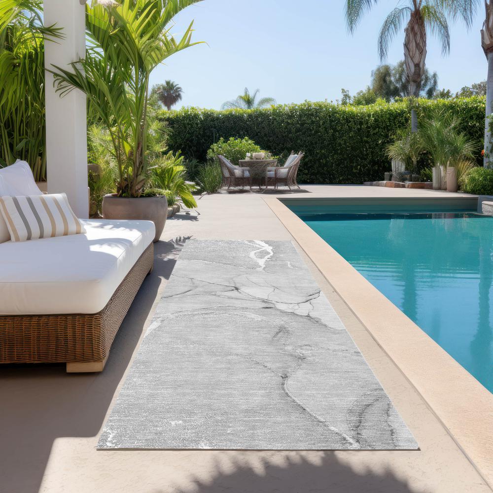 Chantille ACN510 Gray 2'3" x 7'6" Rug. Picture 7