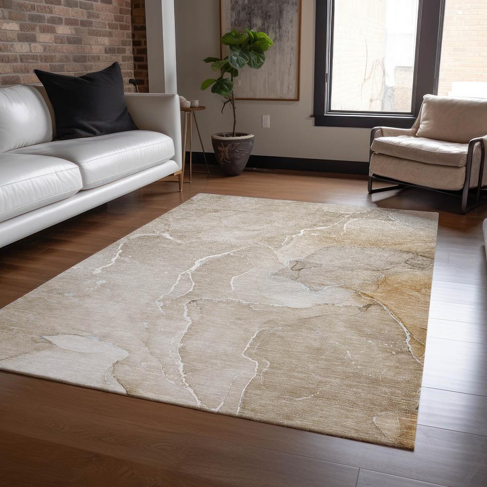 Chantille ACN511 Brown 2'6" x 3'10" Rug. Picture 6